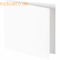 Heyda - Doppelkarte quadratisch 13,5x13,5cm 210g/qm weiß