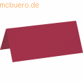 Heyda - Tischkarte 10x4,5cm 200g/qm rot