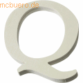 Knorr prandell - Holzbuchstabe Q 8x6x1cm natur