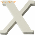 Knorr prandell - Holzbuchstabe X 8x7,5x1cm natur