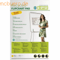 Bi-Office - Flipchartblock 65x95cm blanko 50 Blatt VE=5 Stück