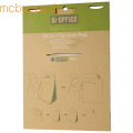 Bi-Office - Flipchartblock 50x58,5cm 20 Blatt selbstklebend VE=6 Stück