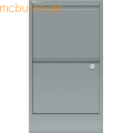 Bisley - Hängeregistraturschrank Home Filer 2 HR-Schübe 1-bahnig silber