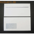 Blanke - Briefumschläge DIN C6/5 100g/qm haftklebend Fenster VE=500 Stück weiß