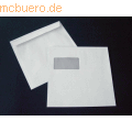 Blanke - Briefumschläge 220x220mm 100g/qm haftklebend Fenster VE=100 Stück weiß