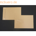 Blanke - Versandtaschen C5 90g/qm haftklebend Fenster VE=500 Stück braun