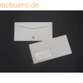 Blanke - Kuvertierhüllen 120x235mm 75g/qm gummiert Fenster VE=1000 Stück grau