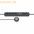 Brennenstuhl - Steckdosenleiste Eco-Line Comfort Switch Plus 6- fach schwarz