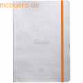 Rhodia - Bullet Journal Perpetual A5 64 Blatt 90g/qm silber