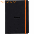 Rhodia - Bullet Journal Perpetual A5 64 Blatt 90g/qm schwarz