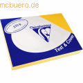 Clairefontaine - Einbanddeckel ledergeprägt VE=100 Stück gelb