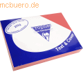 Clairefontaine - Einbanddeckel ledergeprägt VE=100 Stück orientrot