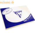 Clairefontaine - Deckblätter A4 210x297mm 270g/qm elfenbein Leinen VE=100 Blatt