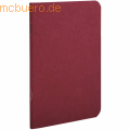 Clairefontaine - Notizheft 9x14cm AgeBag gebunden liniert 48 Blatt rot
