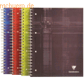 Clairefontaine - Konferenzblock Bind'O Block A4 kariert 80 Blatt 90g/qm farbig sortiert