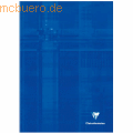 Clairefontaine - Kladde A4 Hardcover 90g/qm 96 Blatt liniert farbig sortiert