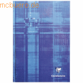Clairefontaine - Kladde A5 Hardcover 90g/qm 96 Blatt blanko farbig sortiert