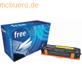 Freecolor - Toner kompatibel mit HP LJ Pro 200 M251/M276 gelb XXL