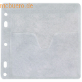 Connect - CD/DVD Hüllen PP transparent gelocht VE=40 Stück