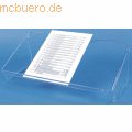 Dataflex - Dokumentenhalter ErgoDoc FH 410 A3 quer Acryl transparent