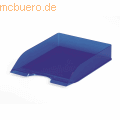 Durable - Briefablageschale Basic A4 transluzent blau