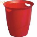 Durable - Papierkorb Trend 16l rot