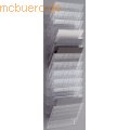 Durable - Prospektspender Flexiboxx 12 A4 quer 12 Fächer transaprent