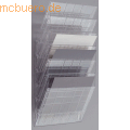 Durable - Prospektspender Flexiboxx 6 A4 quer 6 Fächer transparent
