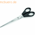 Durable - Schere 18cm runde Spitze schwarz
