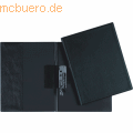Durable - Klemmhebel-Mappe Kunststoff für 100 Blatt A4 schwarz
