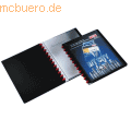 Durable - Ringmappe Duralook Easy Plus 20 Hüllen mit Sichttasche schwarz