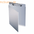 Durable - Klemmbrett A4 L Aluminium metallic silber