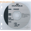 Durable - CD-Hülle CD/DVD Cover File mit Lochung transparent VE=10 Stück
