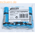 edding - Textmarker edding 7 mini highlighter 1-3 mm VE=10 Stück Polybeutel neonblau