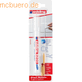 Edding - Spezialmarker edding 8200 Fugenmarker Rep. &Pflegen zu Hause 2-4mm weiß
