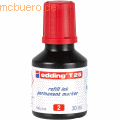 Edding - Nachfülltinte edding T 25 für edding Permanentmarker  30ml rot
