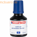 Edding - Nachfülltinte edding T 25 für edding Permanentmarker  30ml blau