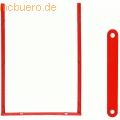 Elba - Archivbügel tric System 80mm rot VE=100 Stück