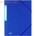 Oxford - Eckspannermappe Eurofolio Prestige A4 Spezialkarton 600 g/qm blau