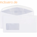 Elco - Briefumschläge Office Box C5/6 hochweiß gummiert Fenster links Innendruck 80 g/qm VE=500 Stück