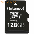 Intenso International - Intenso 128GB microSDXC Class10 UHS-I Professional + SDAdapter