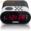 Lenco - Lenco CR-07 Uhren-Radio (Weiß) *