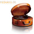Lenco - LENCO TT-34 Koffer-Plattenspieler im Holzgehäuse mit USB