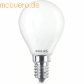 Signify - Philips LED classic Lampe 60W E14 Tropfen Warmw 806lm matt 1er