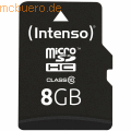 Intenso International - Intenso 8GB microSDHC Class 10 + SD-Adapter