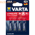 Varta - VARTA LONGLIFE Max Power AAA Blister 4 (DE)