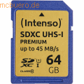 Intenso International - Intenso 64GB Secure Digital Cards SDXC