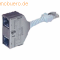 Metz Connect - RJ45 Anschlussverdoppler (Ethernet/Ethernet) 2 Stück