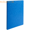 Exacompta - Aktendeckel A4 Rücken gerillt 400g blau