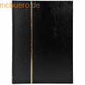 Exacompta - Briefmarkenalbum 16,5x22,5cm 32 Seiten schwarz
